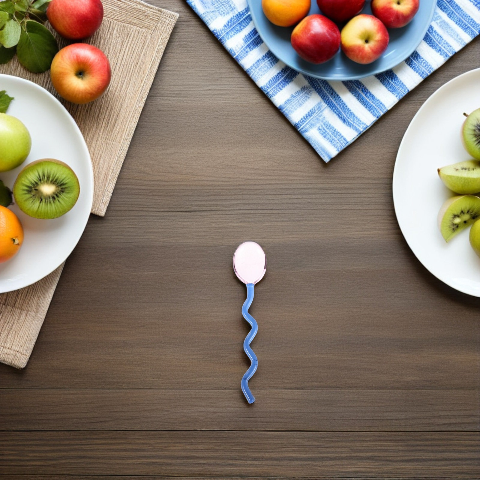 Bar Spoon Twisted - Cucchiaio da caffè in vetro resistente