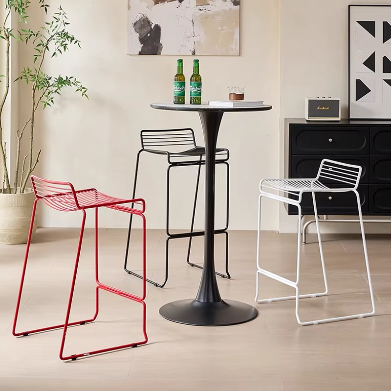 Home Bar Seating - Sgabello da Bar Minimalista Nordico, Sedia