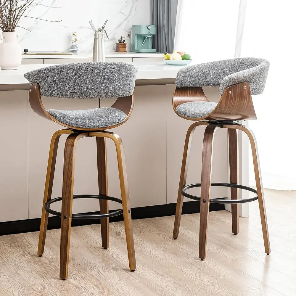 Home Bar Stools - Set di 2 Sgabelli da Bar