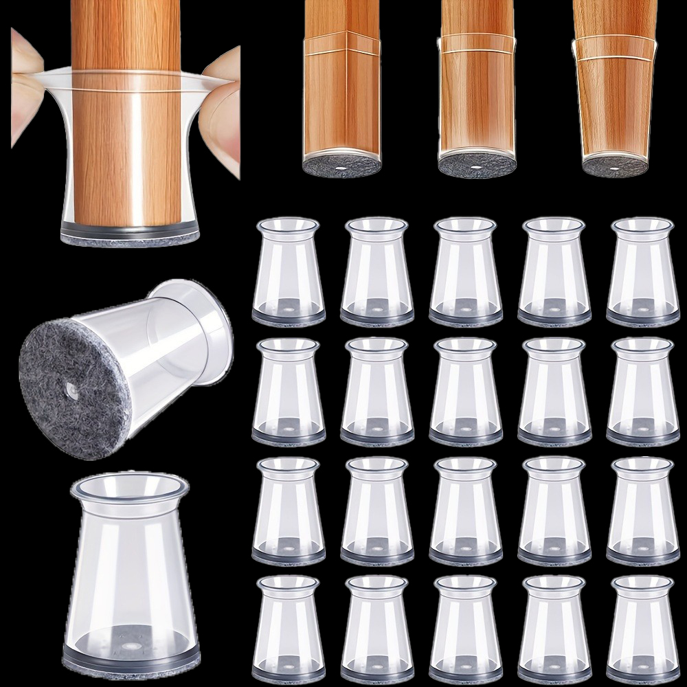 Home Bar Stools - 20PCS-Protezioni per pavimenti extra piccole per