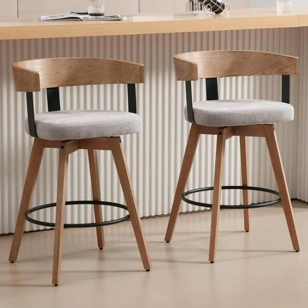 Home Bar Stools - Set di 2 sgabelli da bar