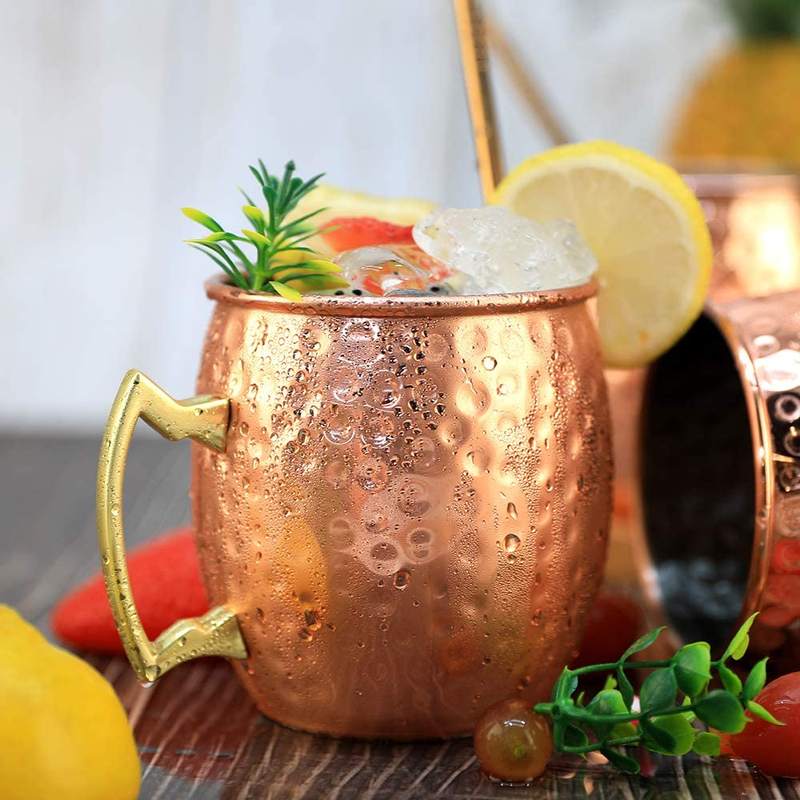 Mule Copper Mug - Tazza Mule in Acciaio Inossidabile con