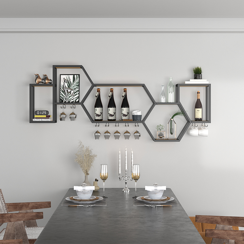 Home Bar Shelves - Scaffali di design Armadietto da bar