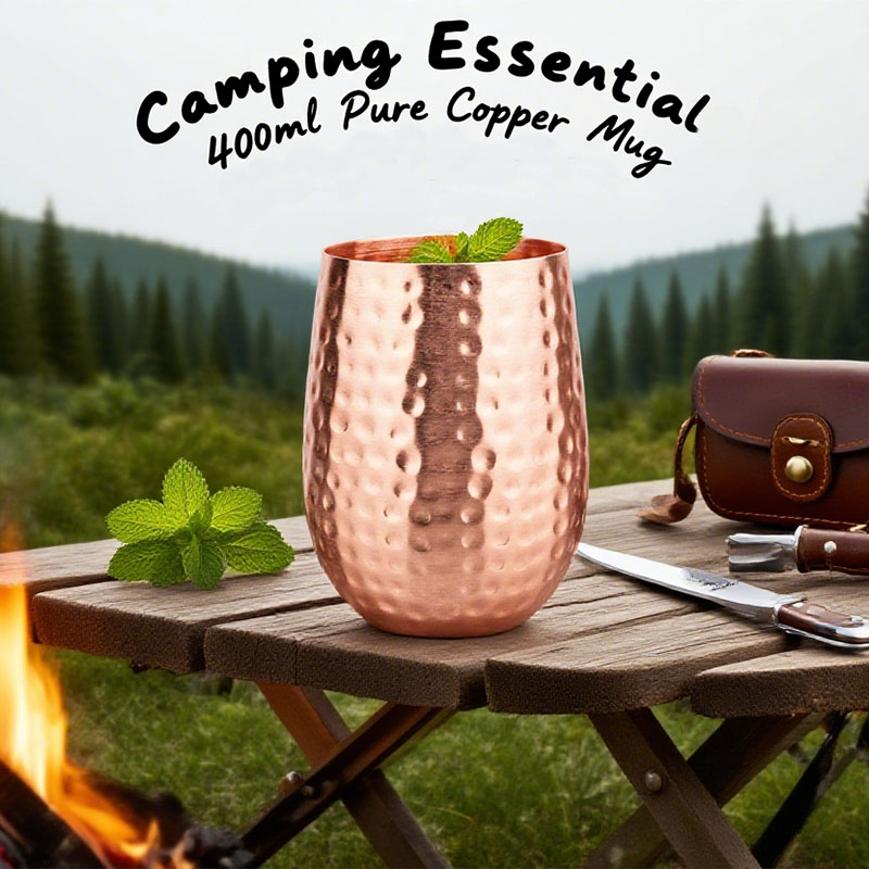 Mule Copper Mug - Tazza Moscow Mule 100% Rame, Tazze