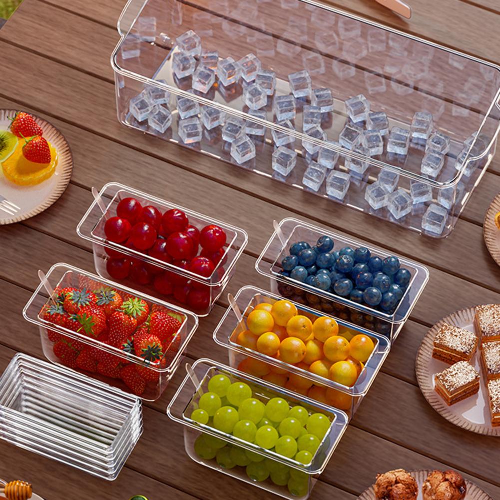 Garnish Tray Set - Set da Servizio per Taco Bar,