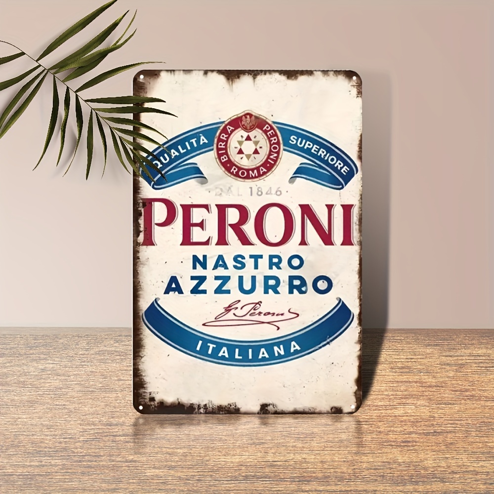 Targa in Metallo Vintage Peron - Home Bar And Restaurant recensione e prezzo