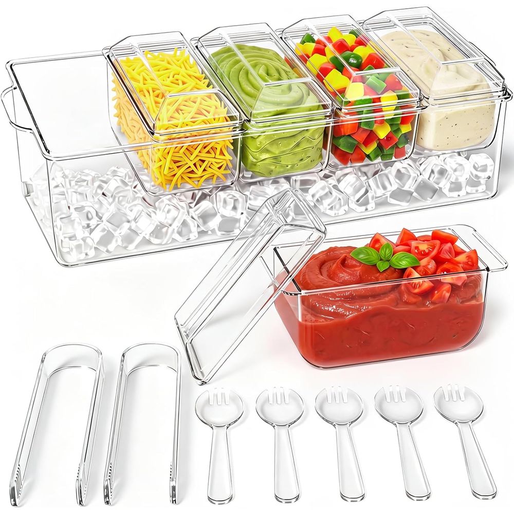 Vassoio per Condimenti, Conten - Garnish Tray Set recensione e prezzo