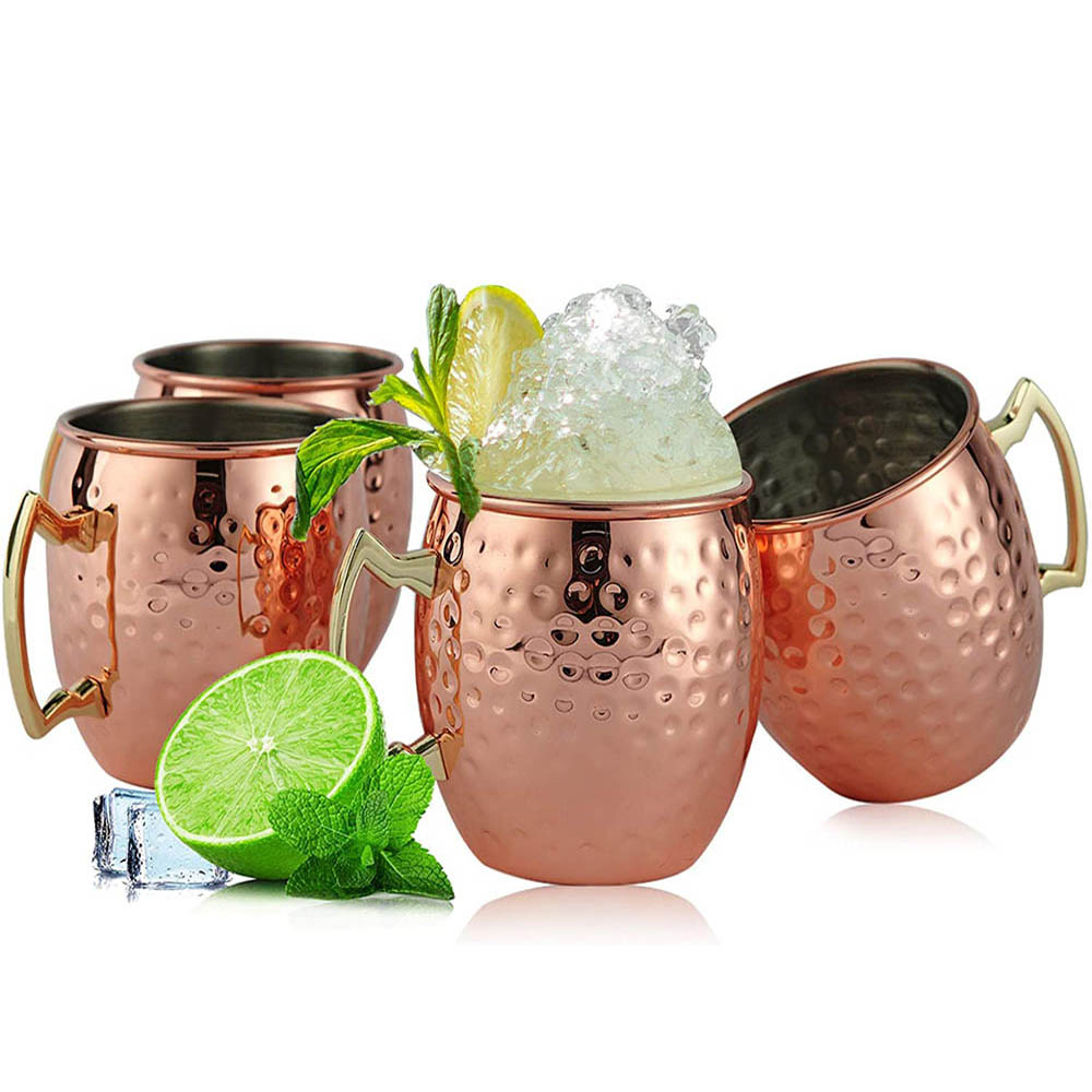 2 pz 100% fatto a mano 18oz ra - Mule Copper Mug recensione e prezzo