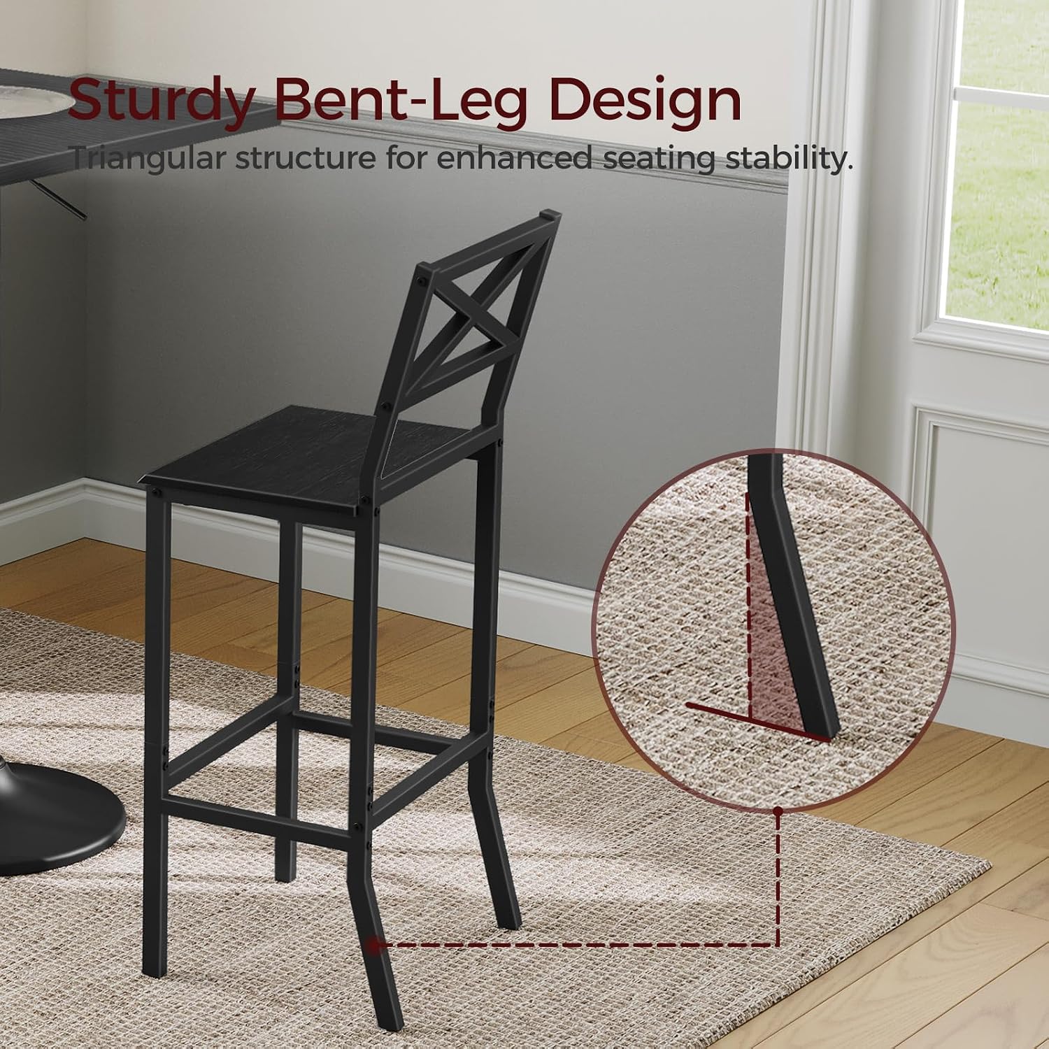 Sgabelli da Bar, Set di 2 Sedi - Home Bar Stools recensione e prezzo