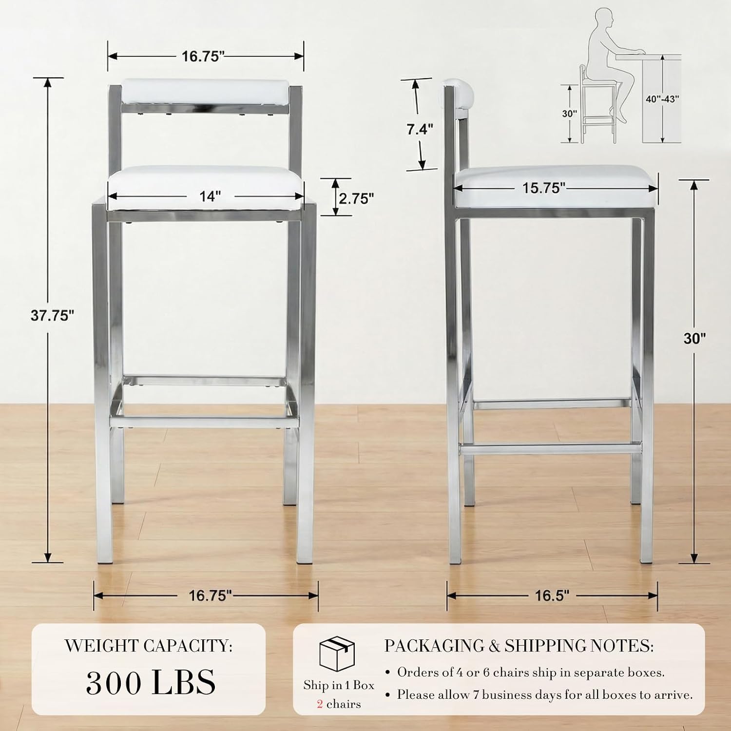 Set di 2 sgabelli da bar, sgab - Home Bar Stools recensione e prezzo