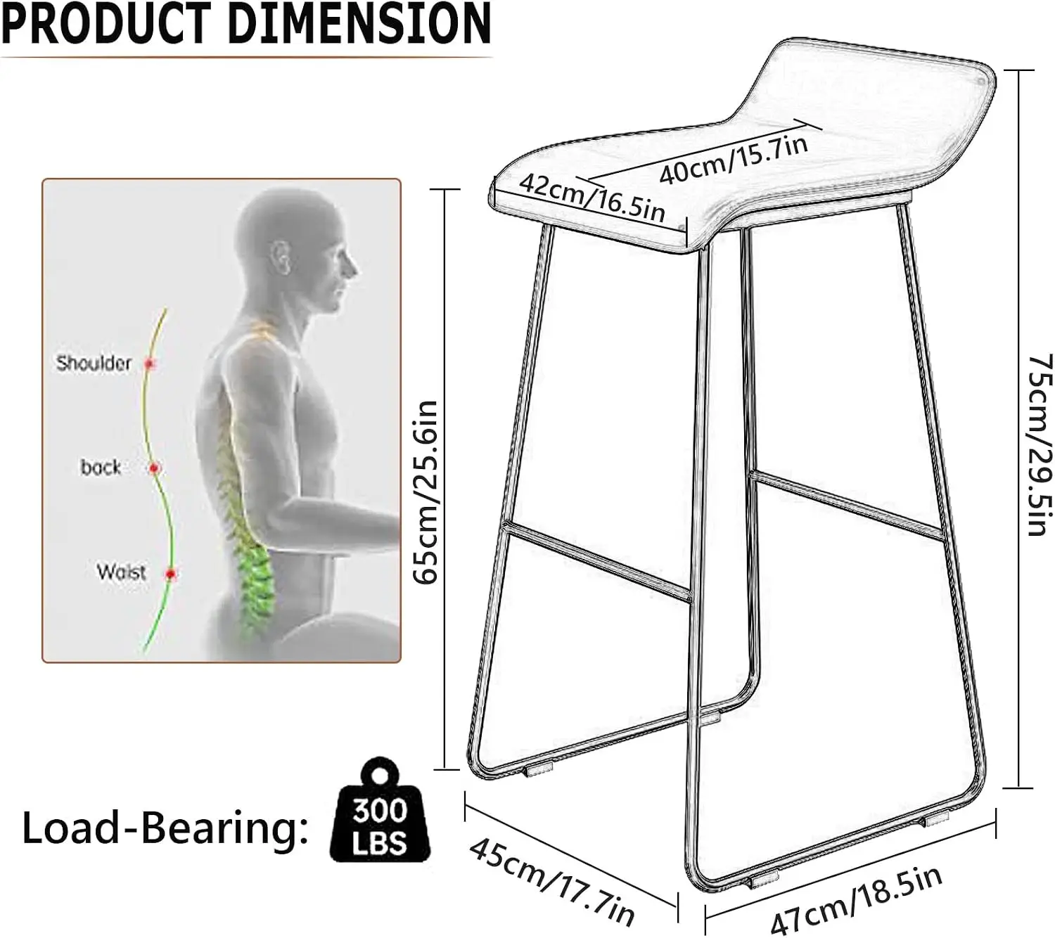 Sgabelli da Bar Industriali in - Home Bar Stools recensione e prezzo