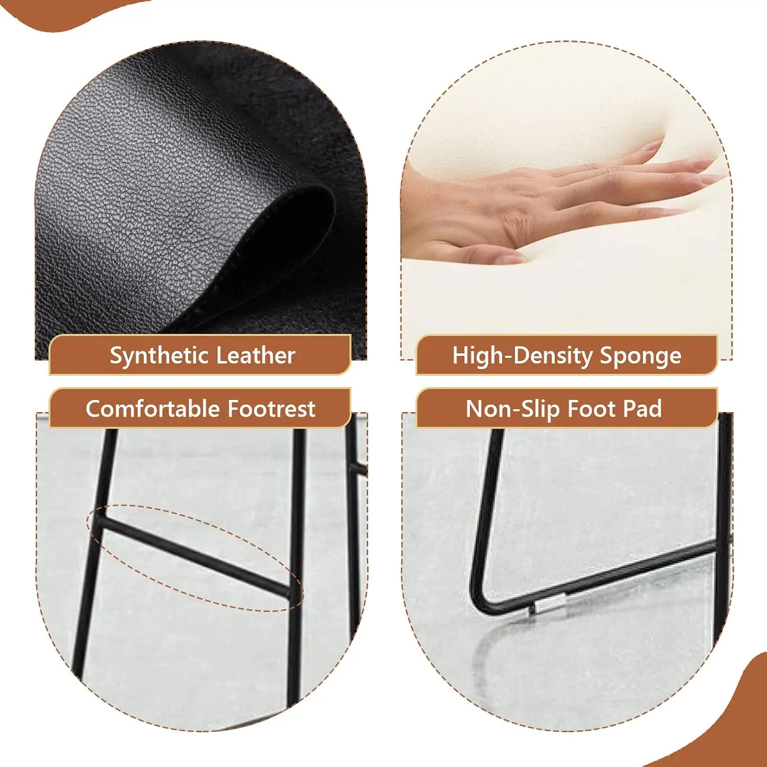 Sgabelli da Bar Industriali in - Home Bar Stools recensione e prezzo