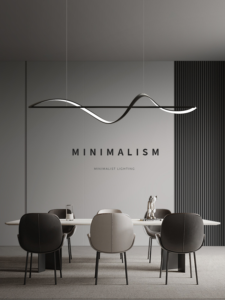 Modern Minimalism Curve Led la - Home Bar Word recensione e prezzo