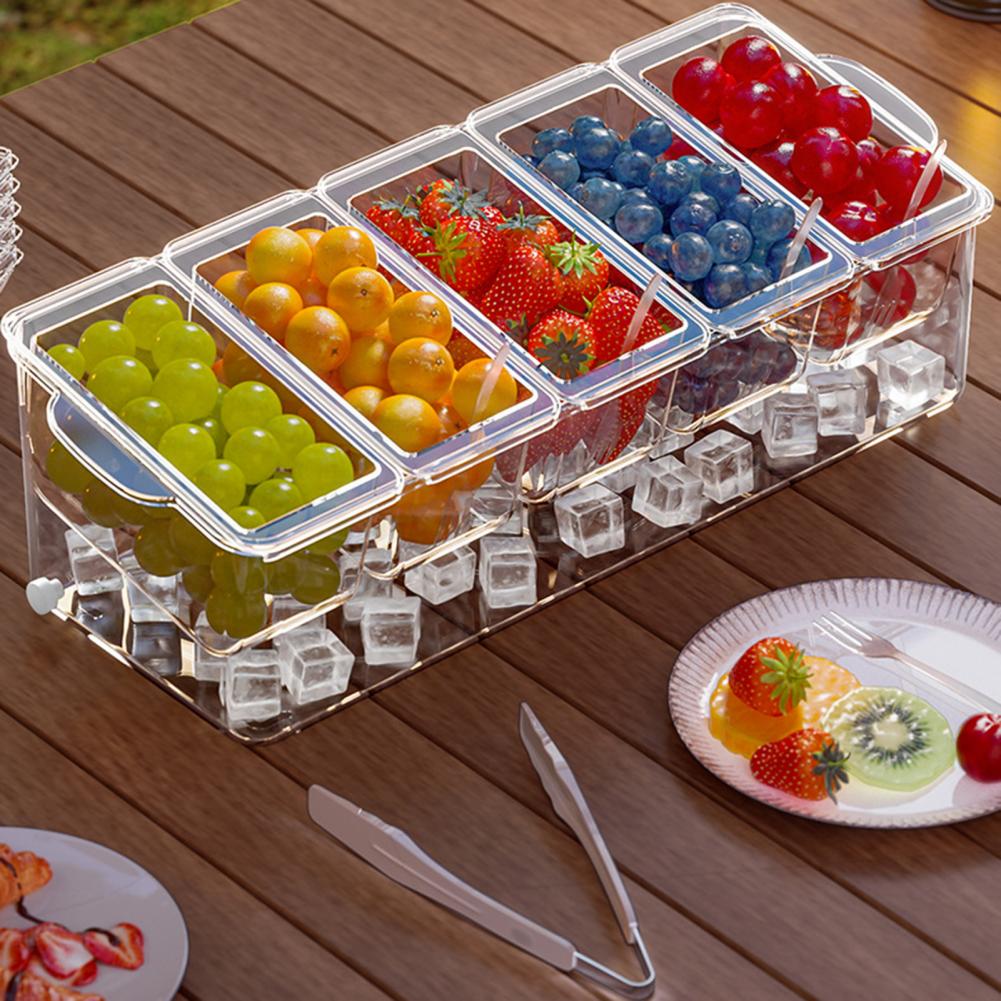Set da Servizio per Taco Bar,  - Garnish Tray Set recensione e prezzo