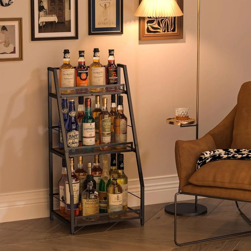 Portabottiglie a 3 livelli a f - Home Bar Shelves recensione e prezzo