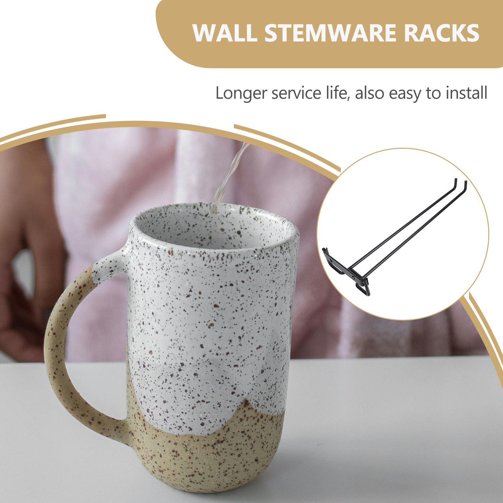 Porta Bicchieri da Vino Sospes - Home Bar Shelves recensione e prezzo