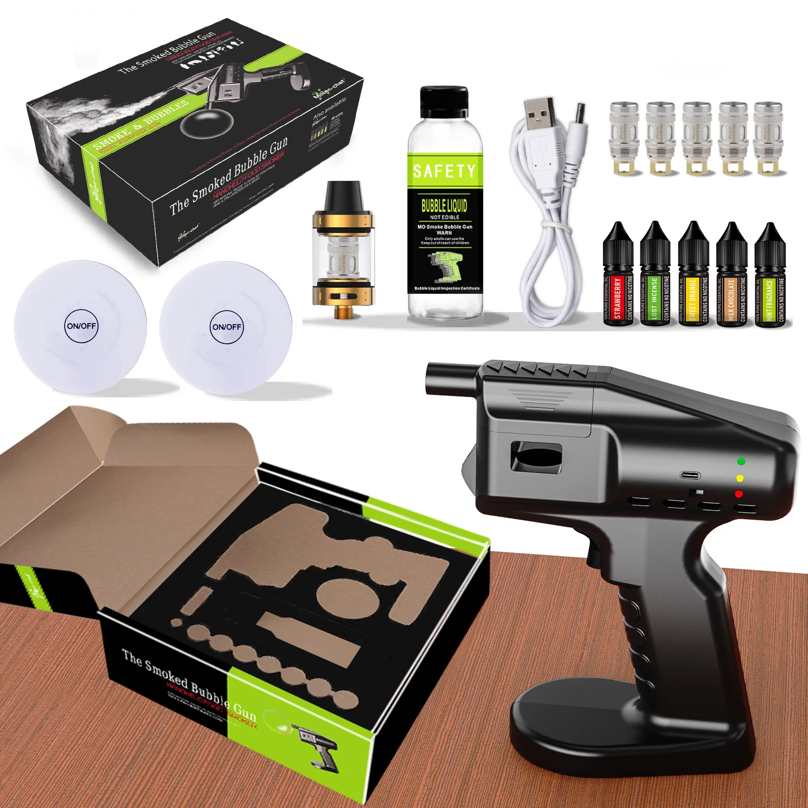 Electric USB Flavor Blaster Fl - Smoking Gun Kit recensione e prezzo