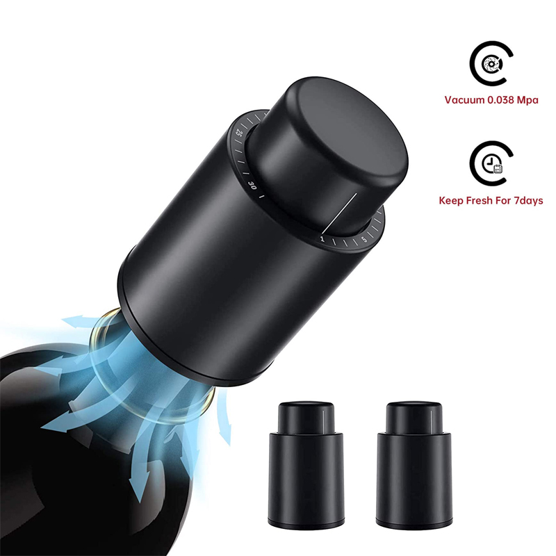 LMETJMA Tappi per bottiglie di - Wine Preservation Pump recensione e prezzo